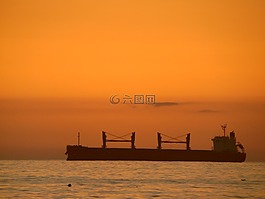 船,智利,沙