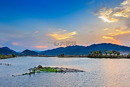女王,吻,大海