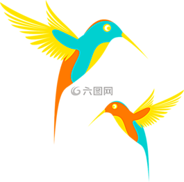 蜂鸟,鸟,小鸟