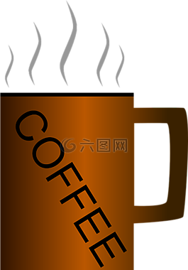杯,咖啡,喝