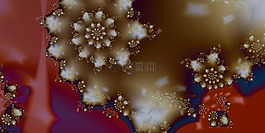 分形,漸變,抽象