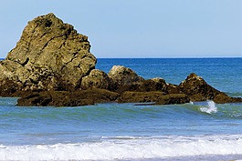 mar,藍(lán)色,海灘
