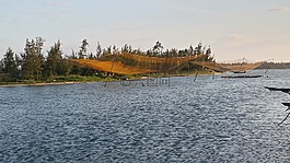 凈,河,釣魚(yú)