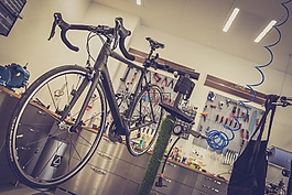 自行车,修复,店