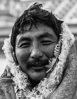 甘南,藏民,寫生