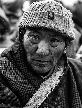 甘南,藏民,寫生