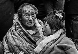 甘南,藏民,寫生