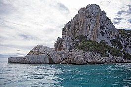 懸崖,地中海,巖