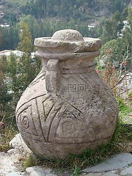 缸,厄瓜多爾,巨石