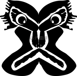 愤怒,脸,面具