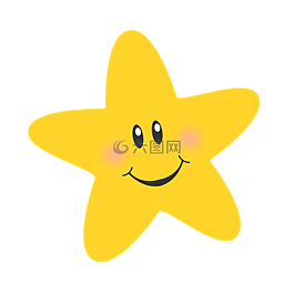 明星,微笑,黃色