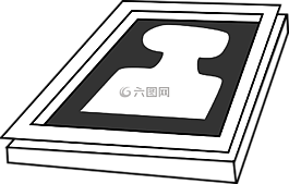 帆布,幀,圖片