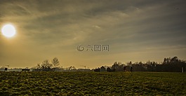 景觀,天空,云