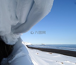 太平洋,濱,海灘