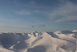 雪,景觀,凍結(jié)