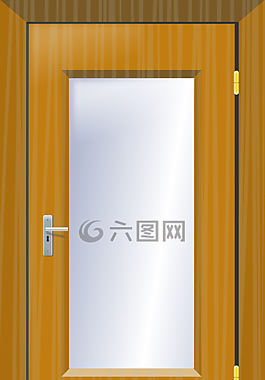 門,玻璃門,玻璃的門