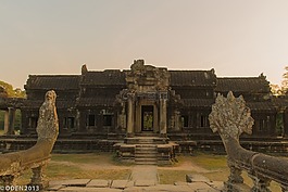 寺,吳哥,寶塔