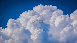 云,积云,天空