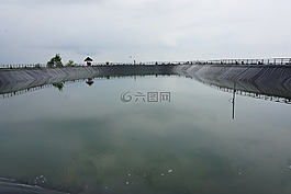 水,景觀,天空