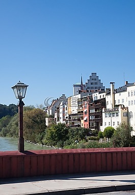 wasserburg,桥,城市