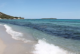 科西嘉,海灘,水
