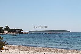 科西嘉,海灘,水