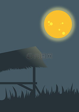 查看,自然,夜