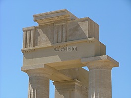 希臘,羅茲,lindos