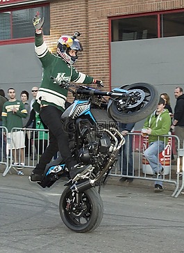 摩托車,越野摩托車,特技表演