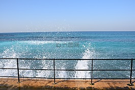 海浪,海,水