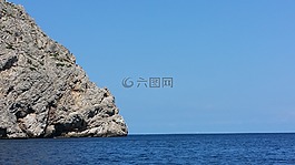 海岸,水,馬洛卡