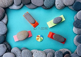 泳池派对,池,游泳