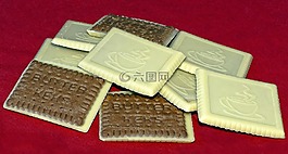 可可油饼干,饼干,巧克力