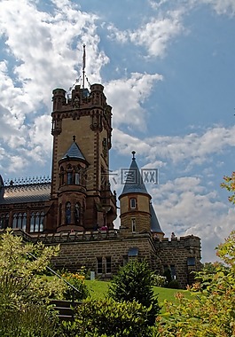 drachenfels 城堡,萊茵,城堡