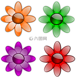 鮮花,光面紙,發(fā)光