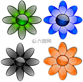 鮮花,光面紙,發(fā)光