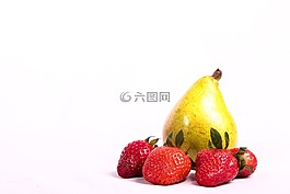 水果,草莓,紅色