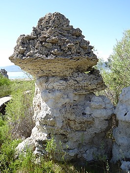 monolake,湖,石