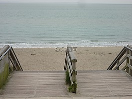 海,海灘,沙