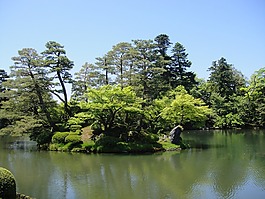 兼六園,金澤,日本