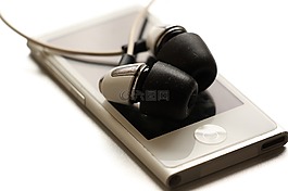 i-pod,mp3播放器,在耳