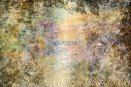 背景,老石,墻