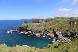 康沃爾郡,海岸線,英格蘭