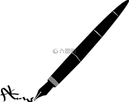 墨水,紙,筆