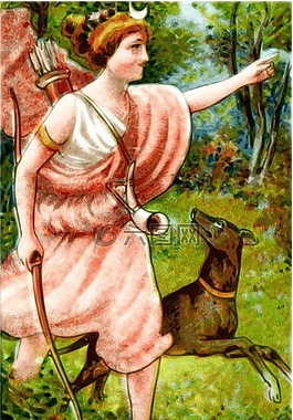 女神戴安娜,神話,女人