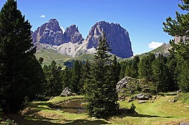全景圖,山,景觀