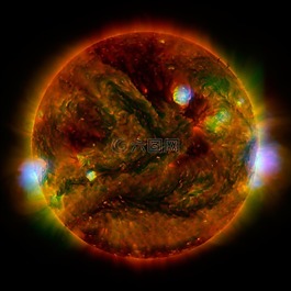 太陽耀斑,太陽,噴發(fā)