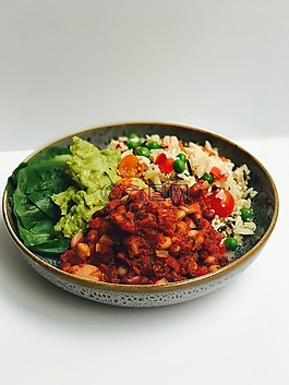 食品,餐,碗