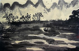 水墨,風(fēng)景,寫生