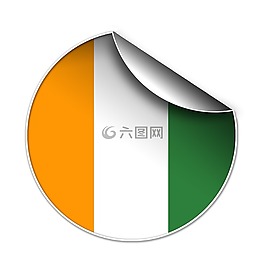 標志,象牙海岸,符號